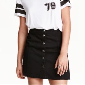 H&M Denim Mini Skirt